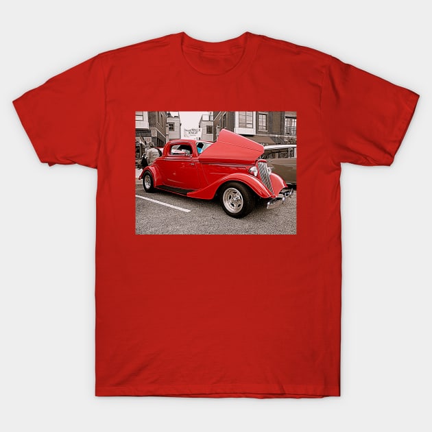 3-window 34 Ford. T-Shirt by Hot Rod America